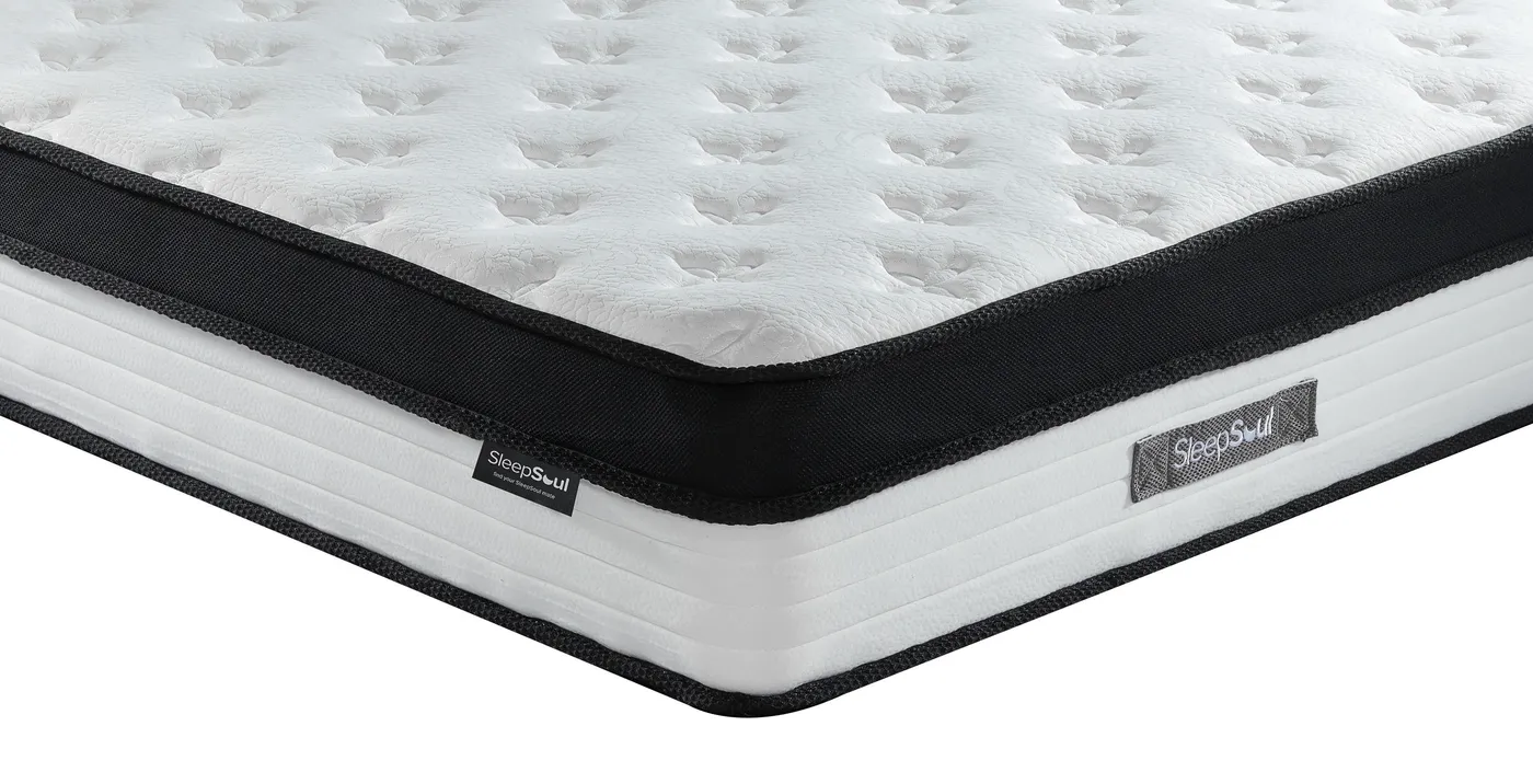 4ft Small Double Pocket Cloud 800 Spring & Visco Elastic Memory Foam Mattress