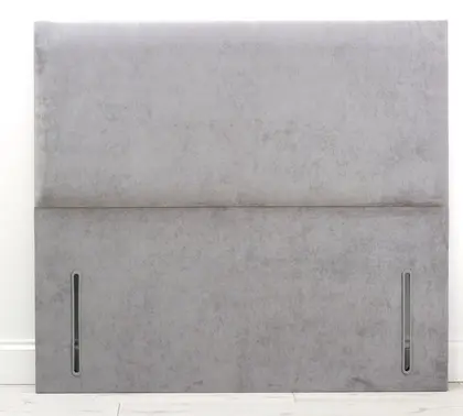 5ft King Size Floorstanding Plain Fabric Upholstered Headboard thumbnail 2