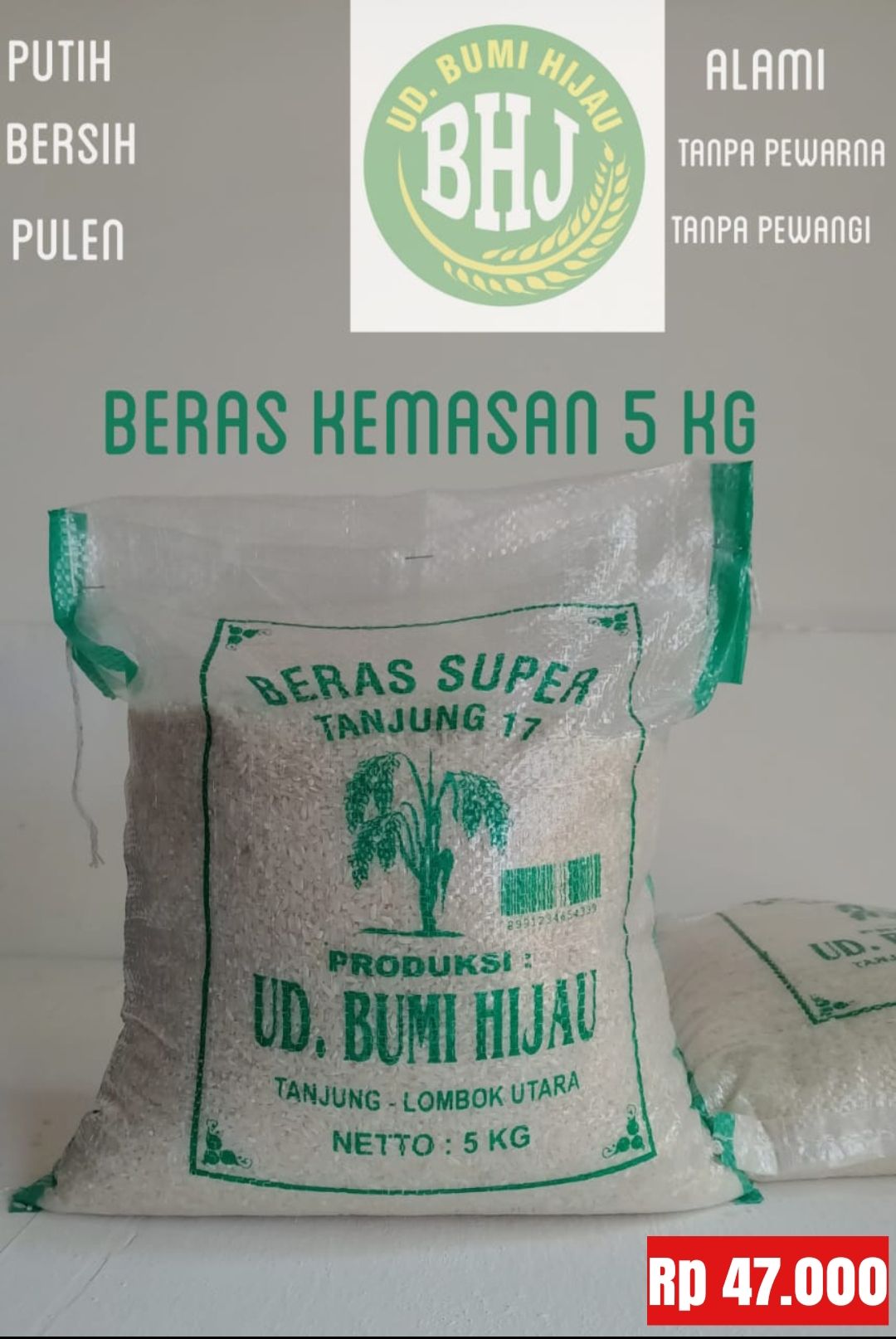 BERAS TANJUNG 17 (5 kg)