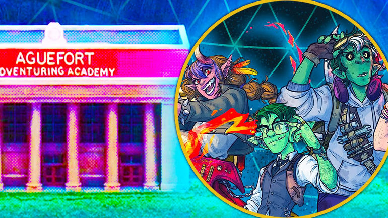 Exploring Aguefort Academy in Dimension 20: Fantasy High Junior Year