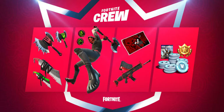 Fortnite Reveals January Crew Pack