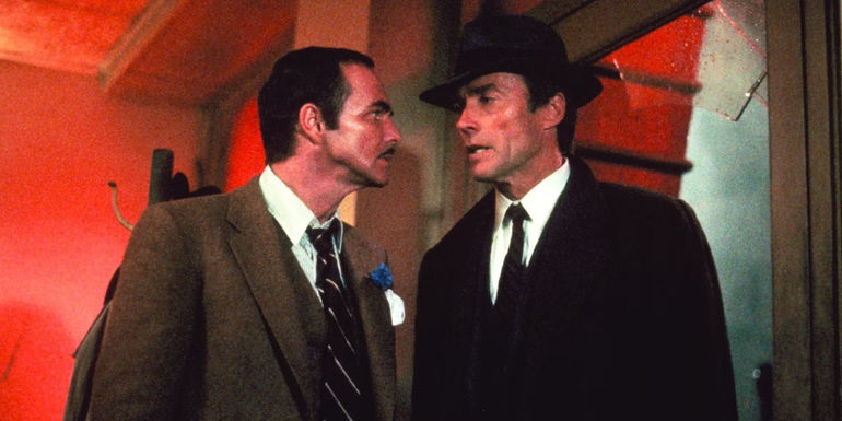 Clint Eastwood talking to Burt Reynolds in City Heat
