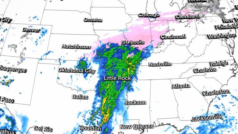 A Winter Weather Tale: Ice, Rain, and Warmth Collide