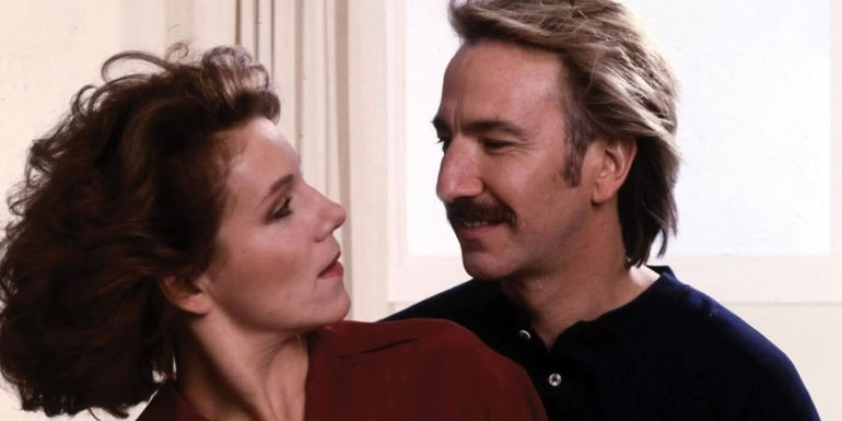 Alan Rickman as Jamie and Juliet Stevenson as Nina Looking into Each Other's Eyes in Truly, Madly, Deeply
