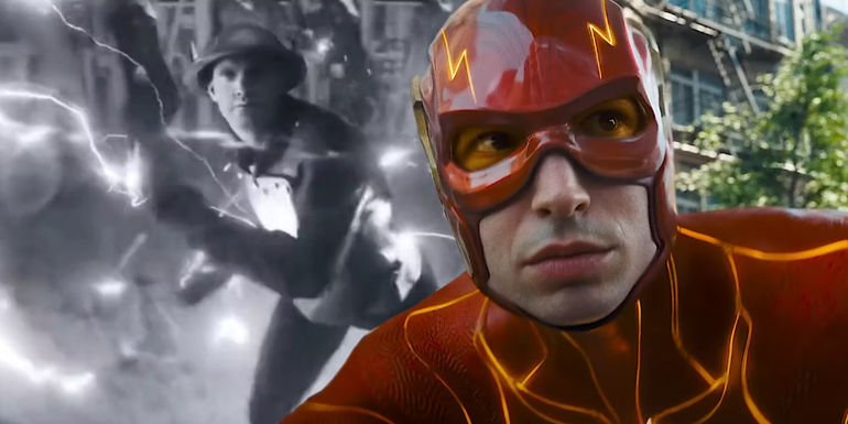 The Flash and Jay Garrick from The Flash movie