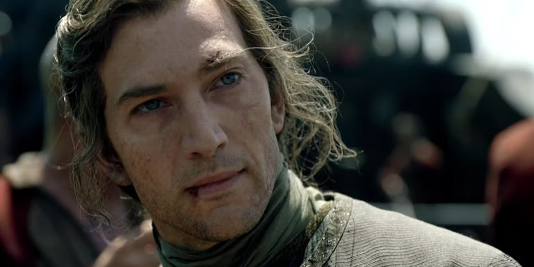 Woodes Rogers looking resigned in Black Sails