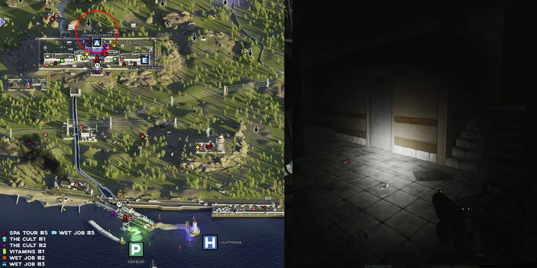 Escape From Tarkov Shoreline Extraction Points Admin Basement