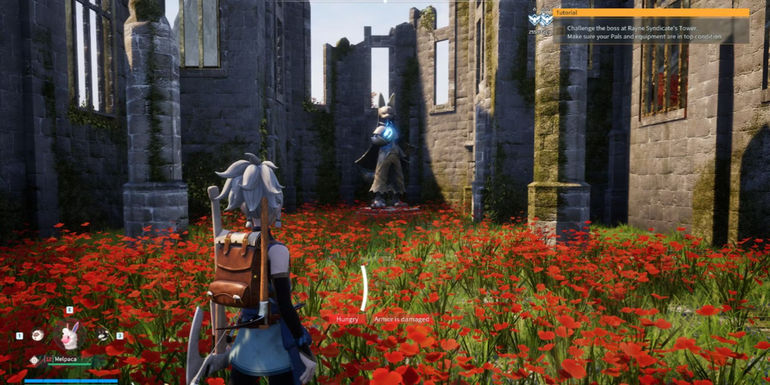 Statue of Power in the Desolate Church in Palworld