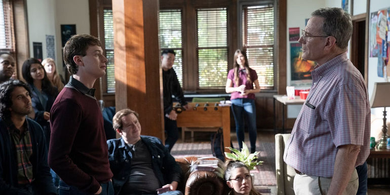 Bryan Cranson and Uly Schlesinger in Jerry and Marge Go Large.