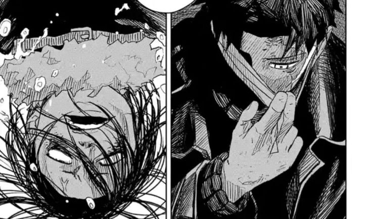 Chihiro vs Sojo, as seen in the manga (Image via Takeru Hokazono/Shueisha)