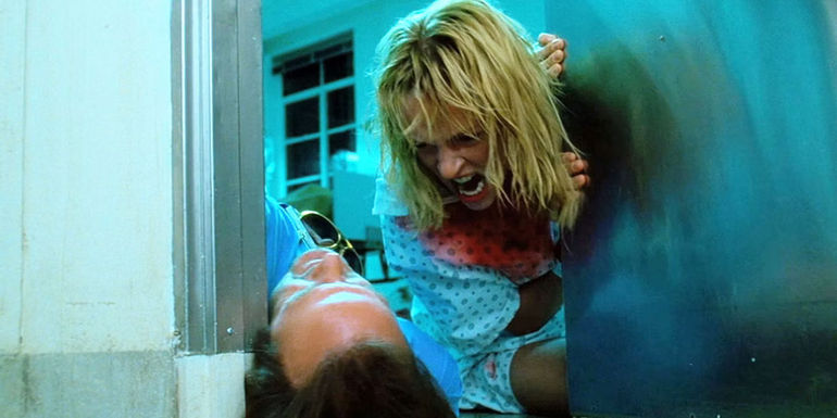 Kill Bill Volume 1 Beatrix killing Buck at the hospital