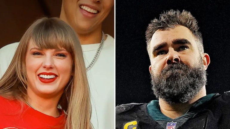 Taylor Swift's Subtle Approval of Jason Kelce's Shirtless Antics