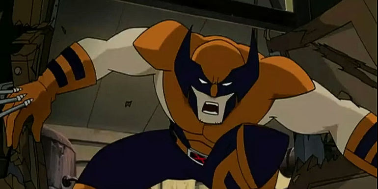 Wolverine's orange costume in X-Men_ Evolution