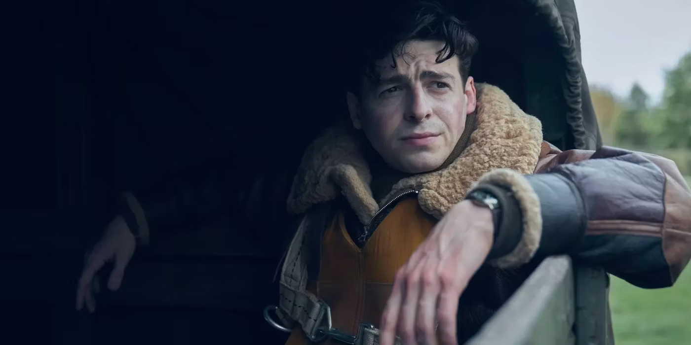 Anthony Boyle as Harry Crosby in Masters of the Air