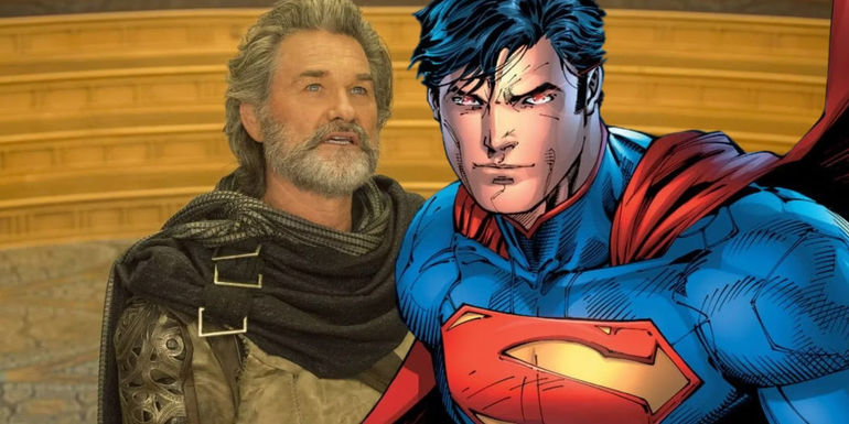 Kurt Russell and Superman custom news image