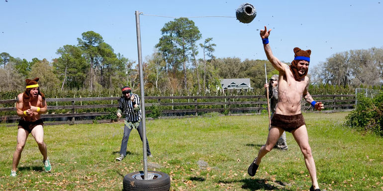 The guys playing in Jackass 3D