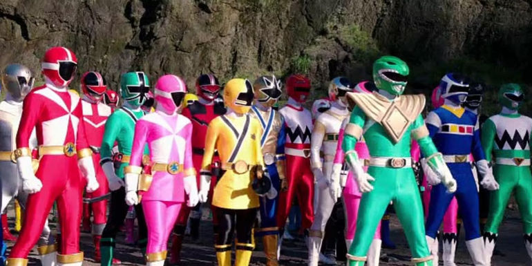 Dozens of legacy Rangers in Power Rangers Legendary Battle