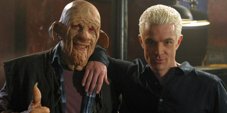 Clem and Spike in Buffy the Vampire Slayer