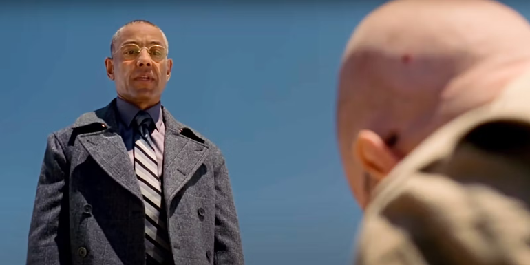 Gus firing Walter in Breaking Bad