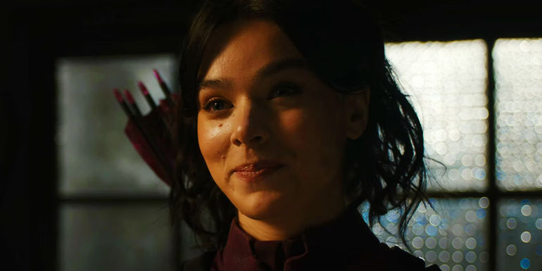 Kate Bishop at the end of The Marvels