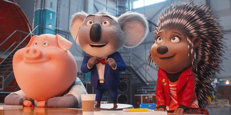 Buster Moon directing his big play.