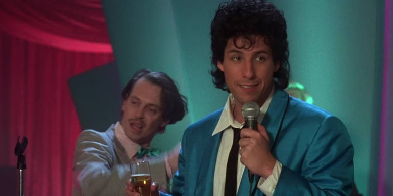 Steve Buscemi and Adam Sandler in The Wedding Singer
