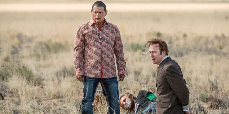 Tuco Salamanca and Saul Goodman in Better Call Saul