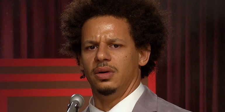 Eric looks confused in The Eric Andre Show