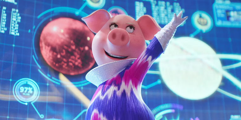 Rosita performing in Sing 2