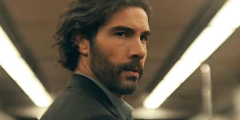Tahar Rahim as Ezekiel Sims in Madame Web Trailer