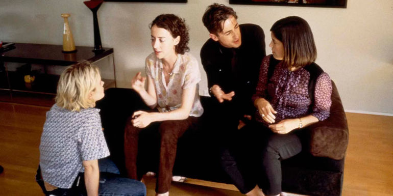 The friends in The Anniversary Party-1