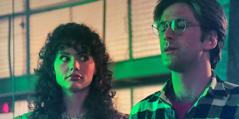 Adam and Barbara in Beetlejuice