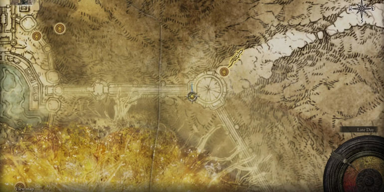 Forbidden Lands Map in Elden Ring