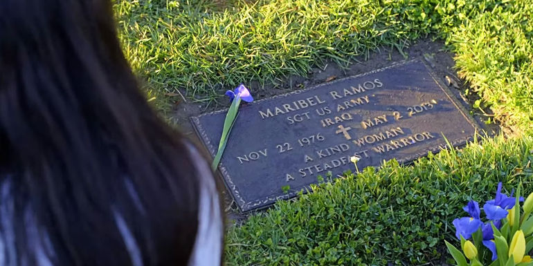 The Maribel Ramos gravesite from Worst Roommate Ever.
