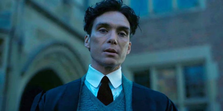 Cillian Murphy as a young Oppenheimer in Oppenheimer