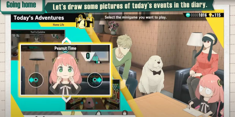 Spy x Family Operation Memories Minigames