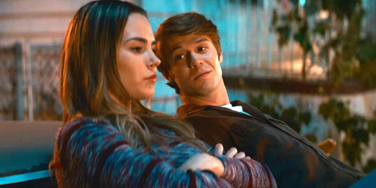 Colin Ford as Rickey Hill and Siena Bjornerud as Gracie Shanz in The Hill.