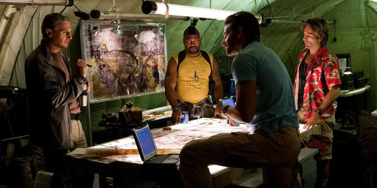 Hannibal giving out the plan in The A-Team