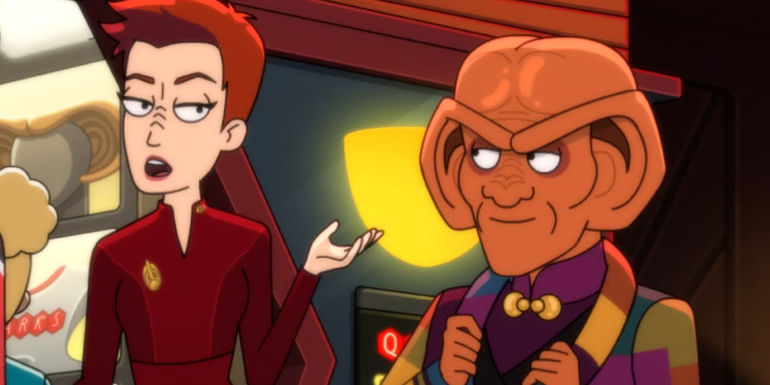 Kira Quark DS9 Lower Decks