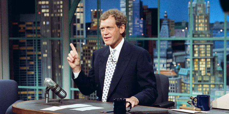 Late Night with David Letterman scene