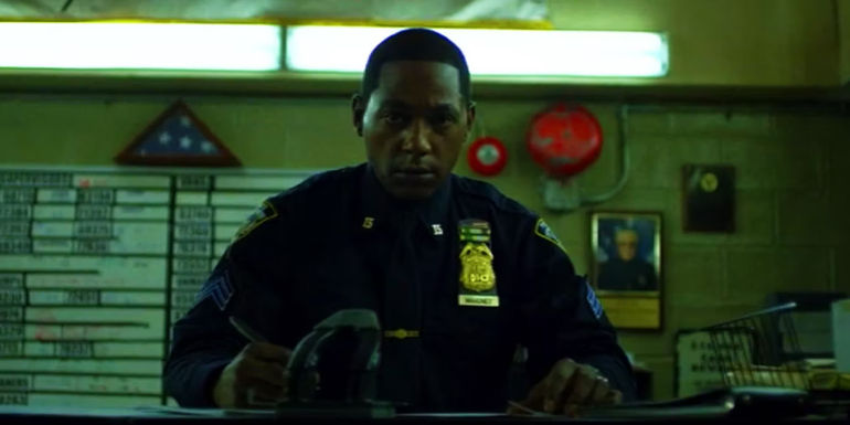 Brett Mahoney in Precinct 15 in Daredevil