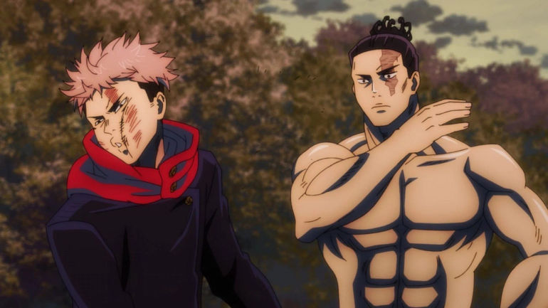 Aoi Todo and Yuji Itadori (Image via MAPPA)