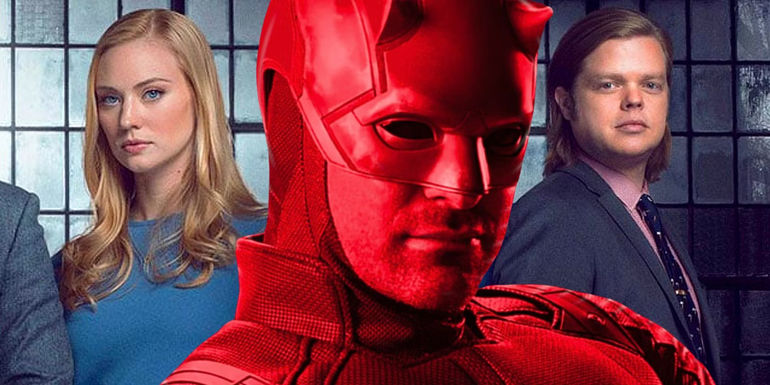 Charlie Cox's Daredevil with Foggy and Karen Page