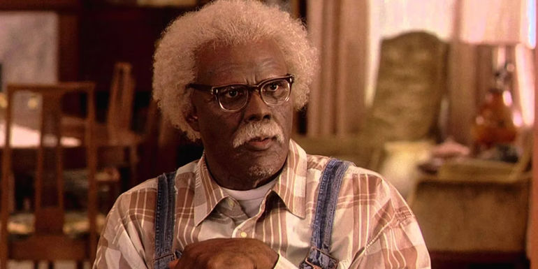 Tyler Perry as Joe Simmons in a scene from Diary of a Mad Black Woman.