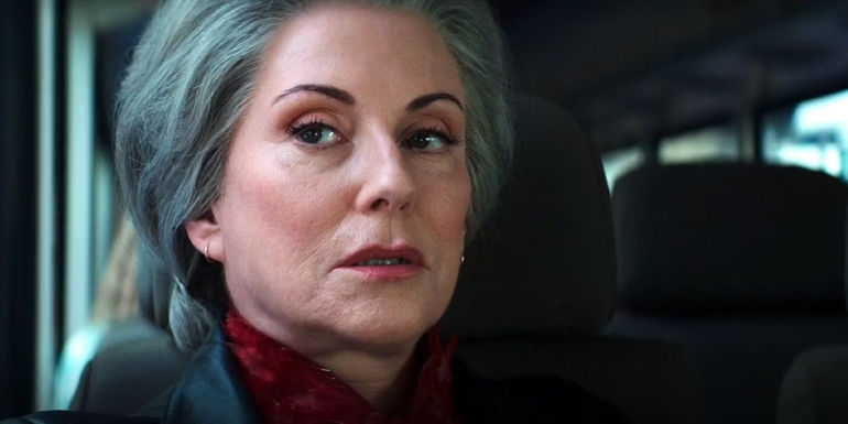 Mrs Dodds also known as Alecto on the bus in Percy Jackson and the Olympians episode 3