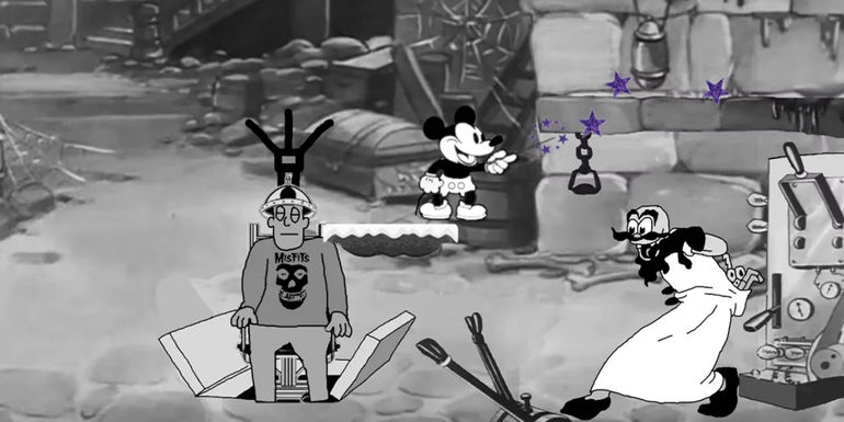 Rubber Hose Rampage: Cuộc Phiêu Lưu Hồi Sinh Steamboat Willie
