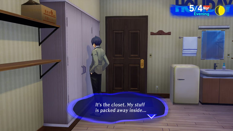 Persona 3 Reload Closet