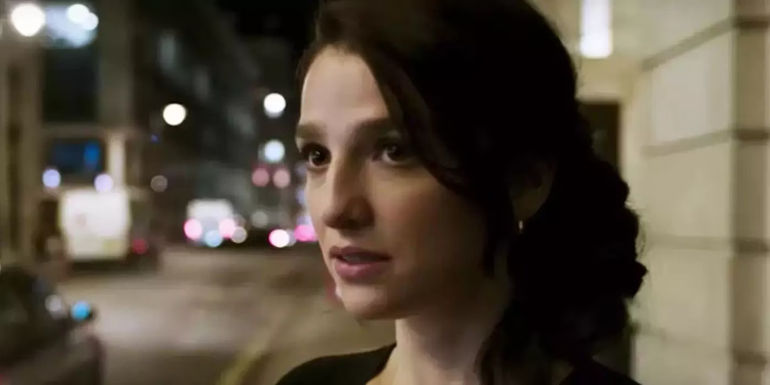 Yasmin (Marisa Abela) looking scared in Industry season 2 episode 7.