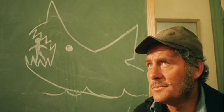 Quint in Jaws
