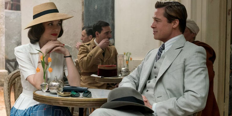 Allied (2016) - Marion Cotillard and Brad Pitt
